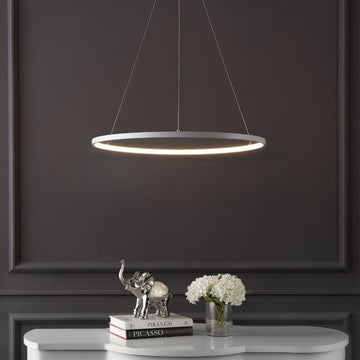 Brice Modern Contemporary Iron Integrated LED Pendant